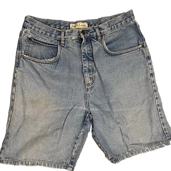 Vintage GreatLand Denim Jean Shorts Mens 32 Relaxed Cotton Y2K Late 90s - Picture 1 of 8